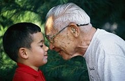 Visita residencia de ancianos