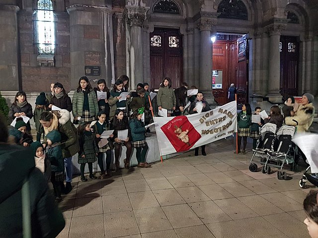 Villancicos en la calle