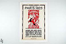 Affiche Exposition Arts Décos Robert Bonfils