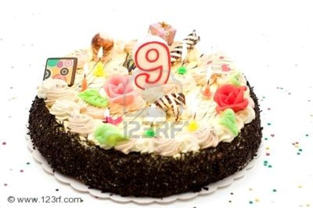 When I turned  to 9 years old.