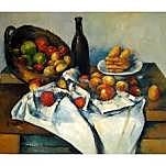 Paul Cézanne - Cesto de manzanas.