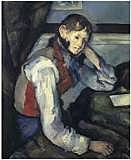 Paul Cézanne - El niño del chaleco rojo