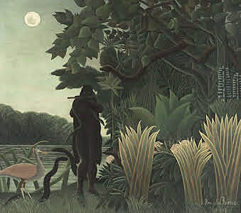 Henri Rousseau - La encantadora de serpientes.