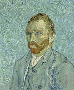 Van Gogh - Autorretrato.