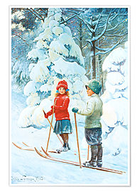 Vaig aprendre a esquiar