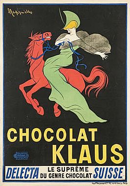 Affiche Chocolat klaus