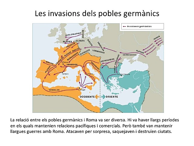 divisió de l'imperi romà