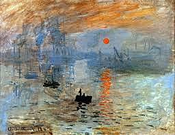 Claude Monet-Sol naciente- Impresionista