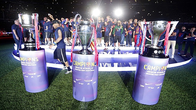 Barça guanya el triplet (fet cultural)