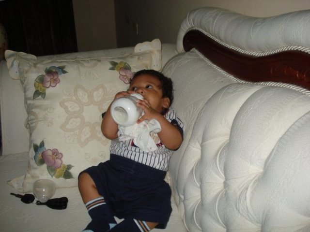 When my cousing Javier Andrés was born