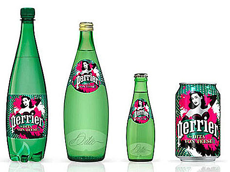 Packaging Bouteille Perrier