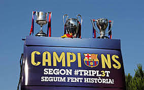 Barça guanyador del segon triplet (Cultural)