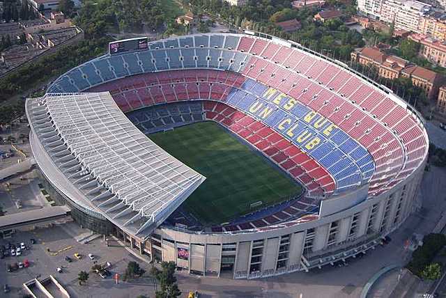 Vaig a la sala VIP del camp nou