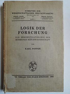 Popper publishes The Logic of Scientific Discovery
