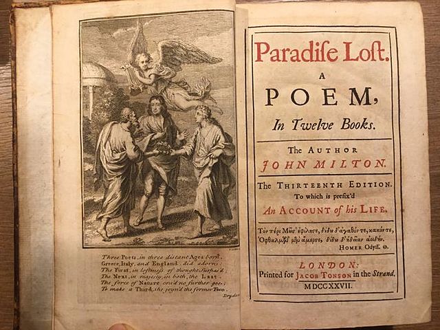Paradise Lost, John Milton