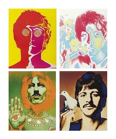 Portrait des Beatles
