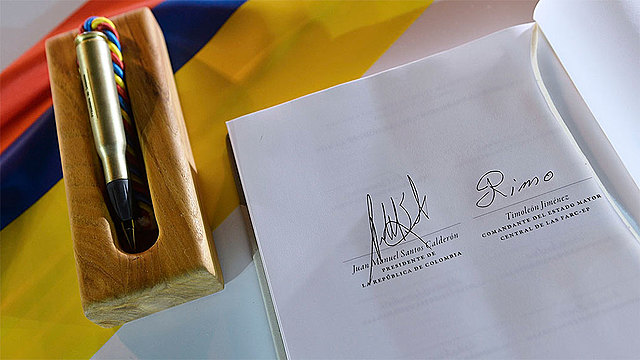 Acuerdo general para la terminación del conflicto y la construcción de una paz estable y duradera entre el gobierno las FARC