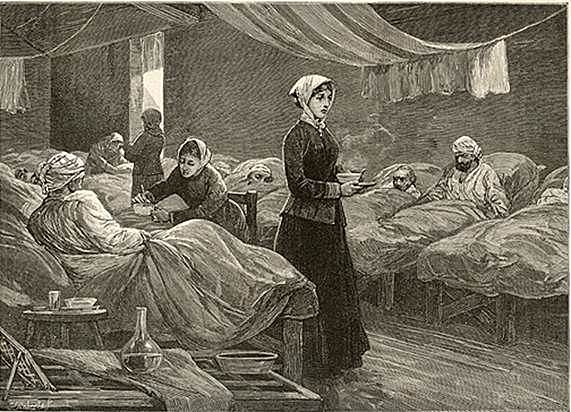 Mujeres al frente de enfermeria