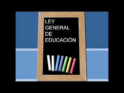 Ley General De Educación