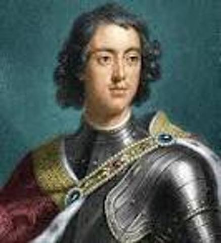 Peter the Great becomes czar