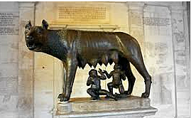 Latins settled were Rome would start