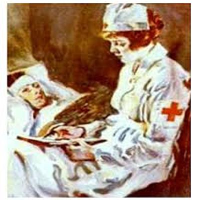 Timeline: ORIGEN  DE LA ENFERMERÍA