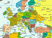 The Huns started conquering parts of Europe