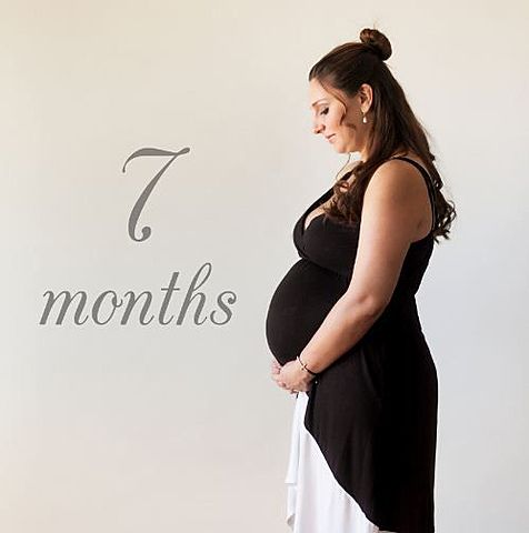 7 month pregnancy MOM