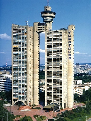 Milan brutalist , 1980