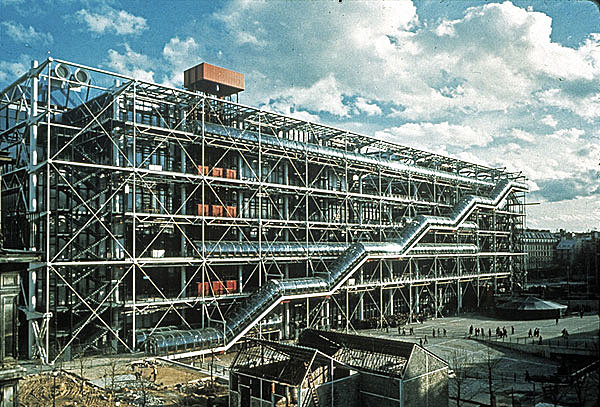 Le centre Pompidou