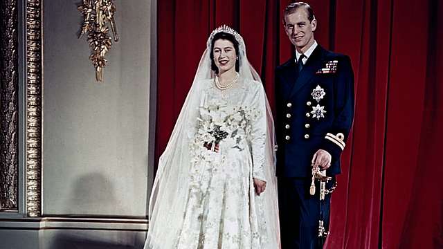 Queen Elizabeth 2 got married