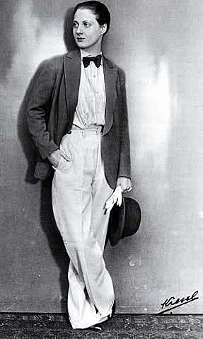 style "la garçonne"