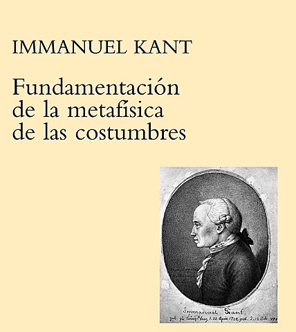 Kant. En Fundamentaciòn de una metafísica de las costumbres