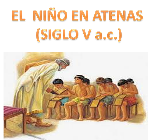 EL NIÑO EN ATENAS (Siglo V a.c.)