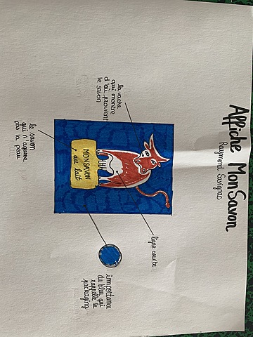 Affiche Monsavon , Raymond Savignac , 1949