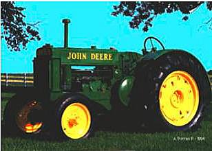 Tractor con Traccion a las Cuatro Ruedas