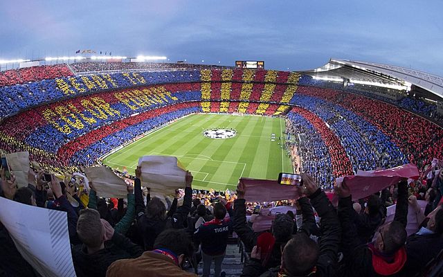 Vaig anar al Camp Nou per primera vegada