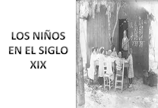 EL NIÑO EN EL SIGLO XIX