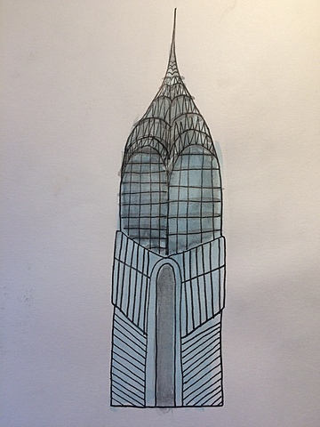 Flèche du Chrysler Building