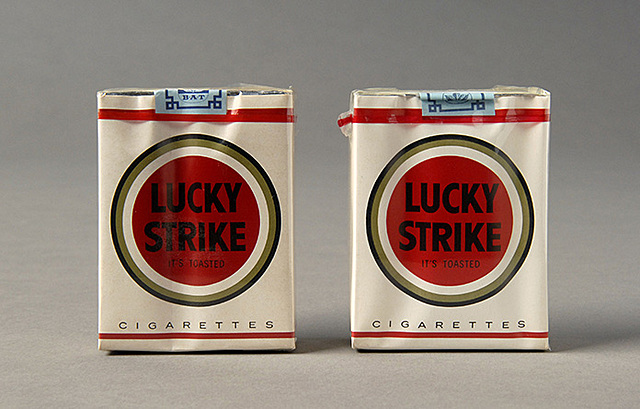 Logo lucky strike de Raymond Loewy