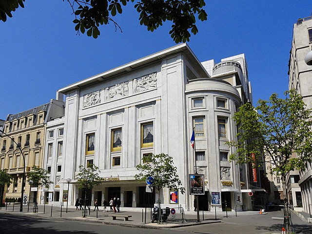 Le théâtre des Champs Elysées de Auguste Perret