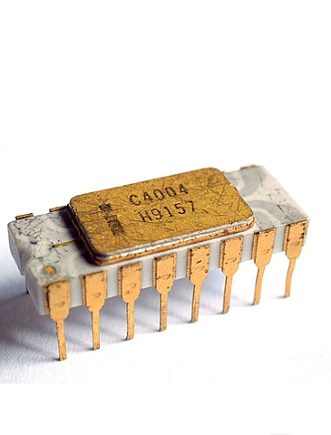 Naissance du 1er microprocesseur