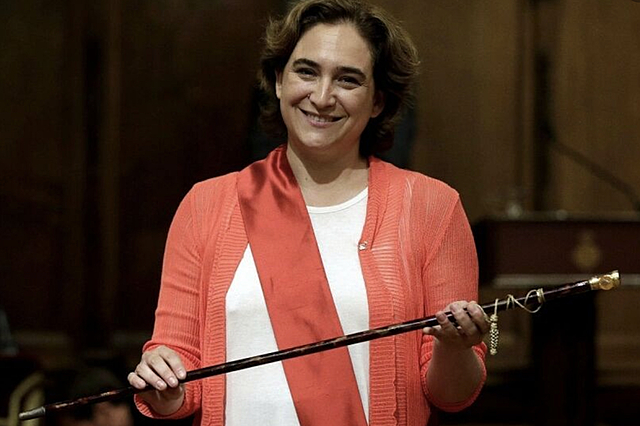 Ada Colau primera alcaldessa Barcelona (polític)