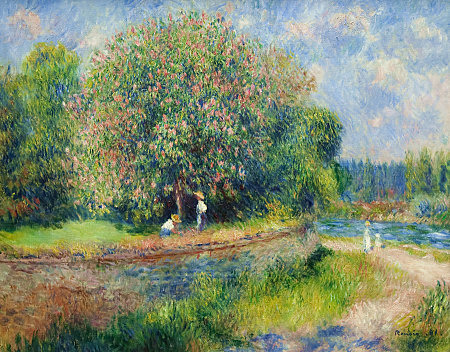 Le marronnier en fleurs (Pierre-Auguste Renoir)