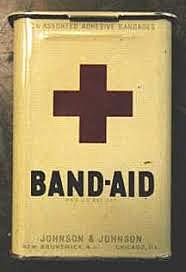 Band aid is invented