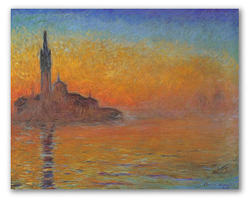 Saint-Georges majeur au crépuscule (Claude Monet)