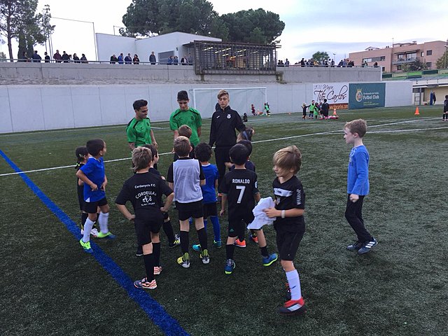 el meu primer entrenament amb el cerdanyola