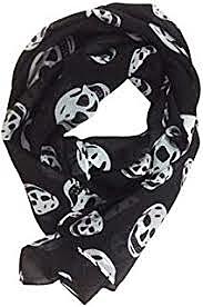 foulard tête de mort