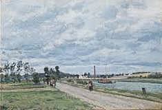 The Banks of the Oise near Pontoise