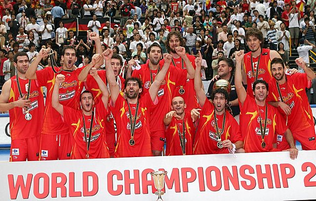 Espanya campiona del món de basquetbol (fet cultural)